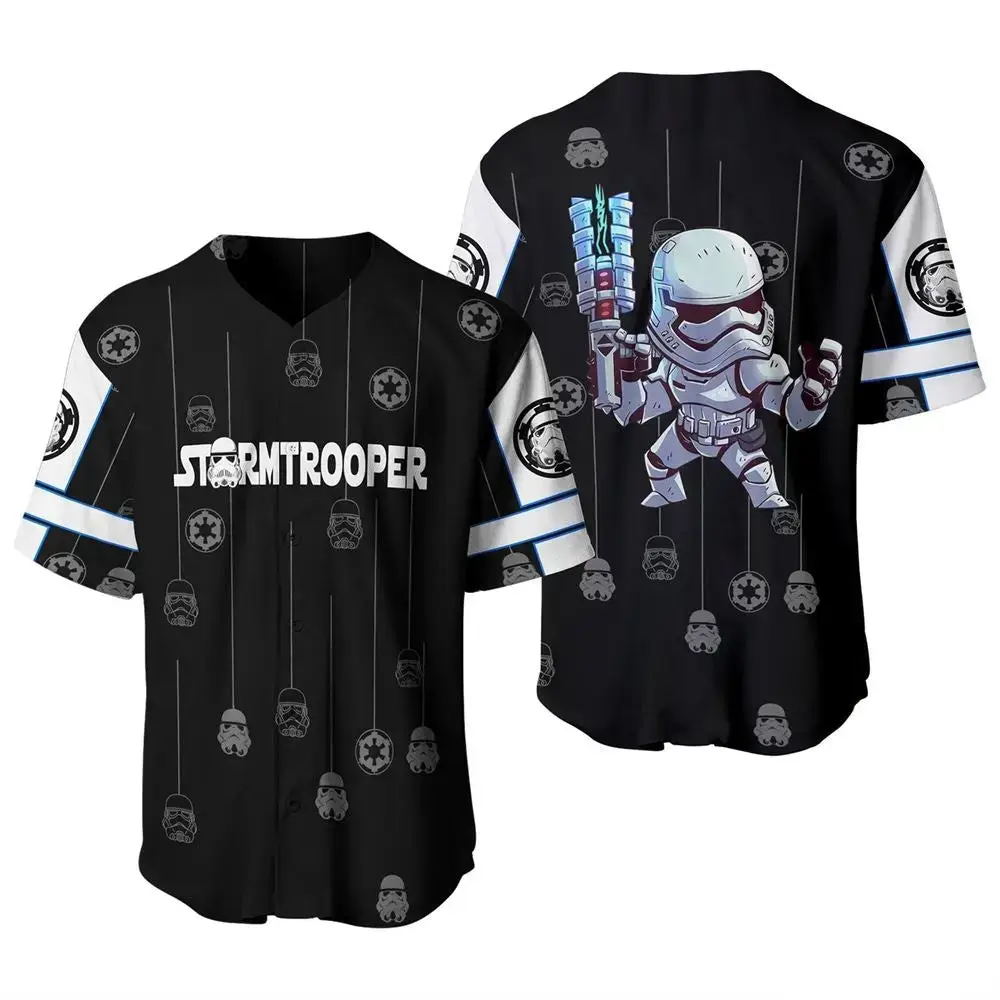 Stormtrooper Baseball Jersey – Cool Galactic Design For Star Wars Fans Image