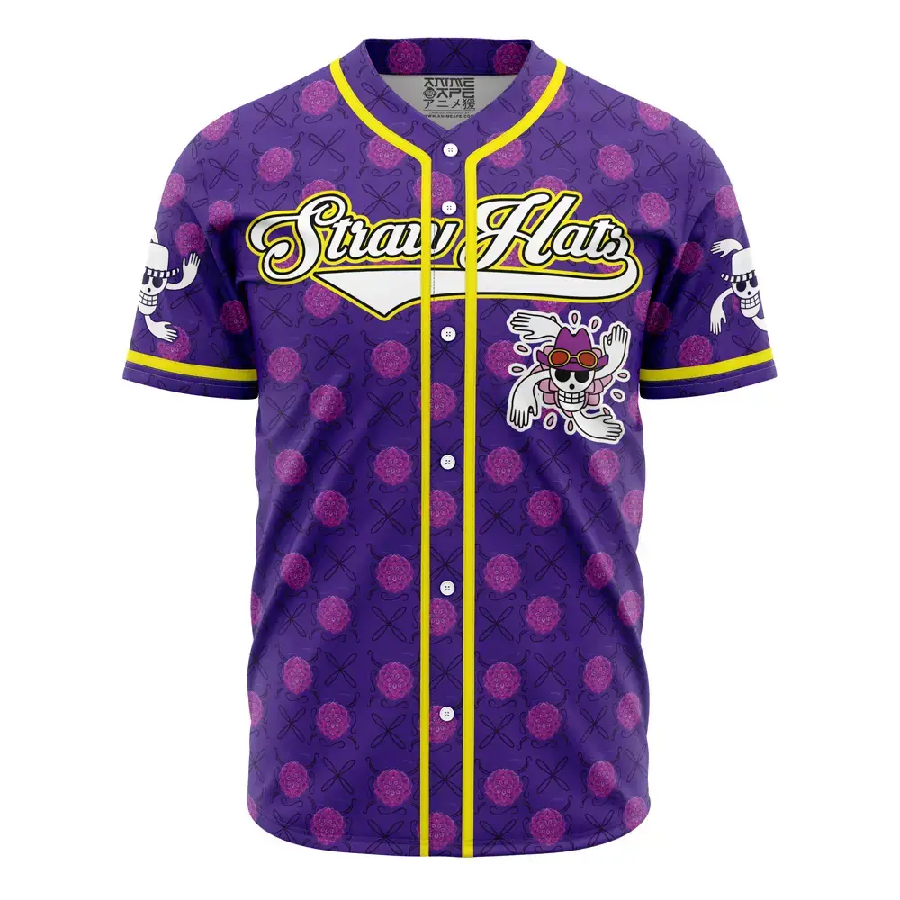 Straw Hats Robin One Piece Baseball Jersey Image