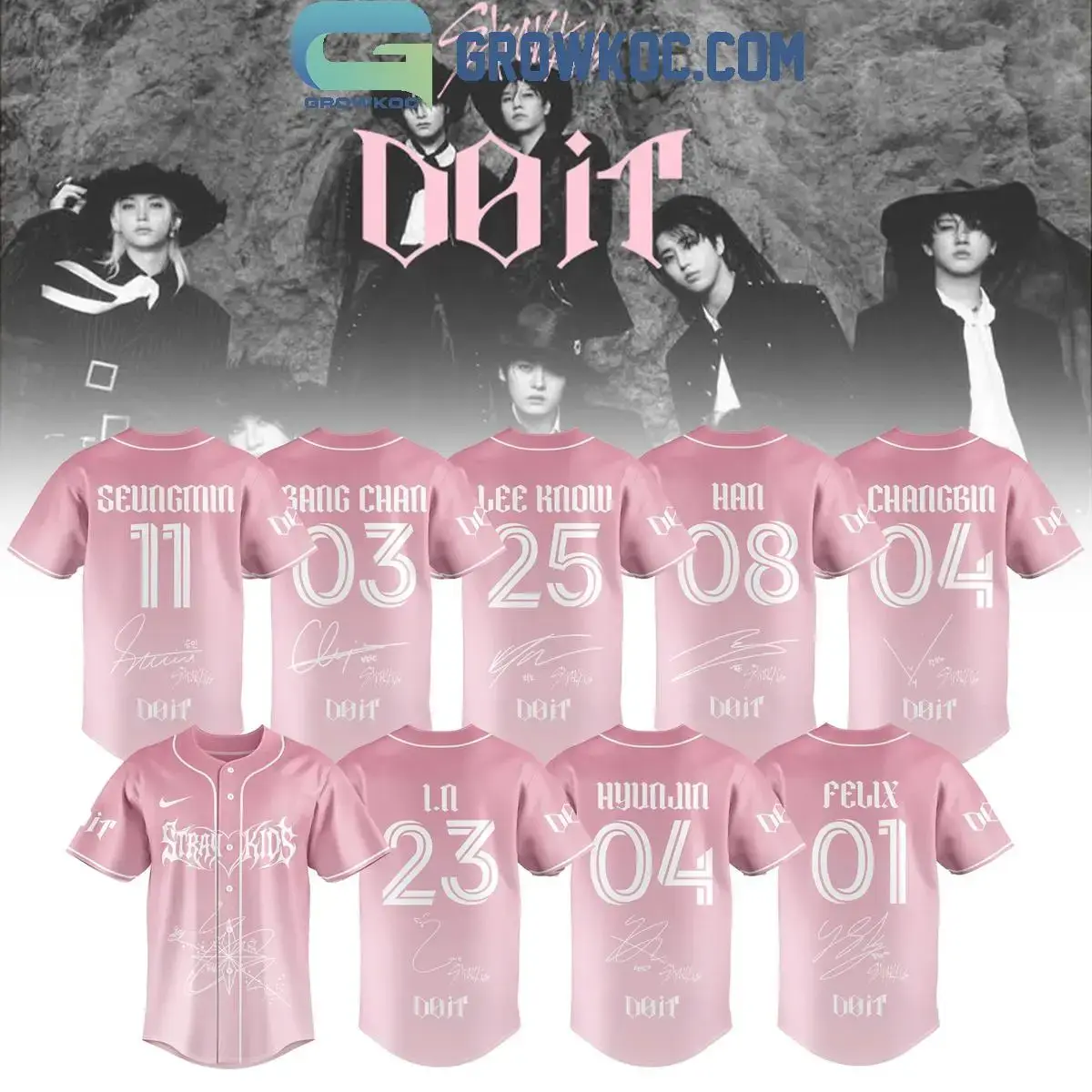 Stray Kids Do It Album 2025 Jersey Image