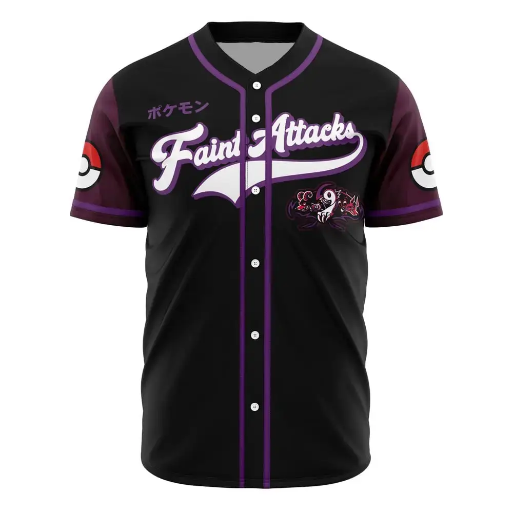 Stylish Anime-Inspired Baseball Jersey - Bold Design & Comfortable Fit Image