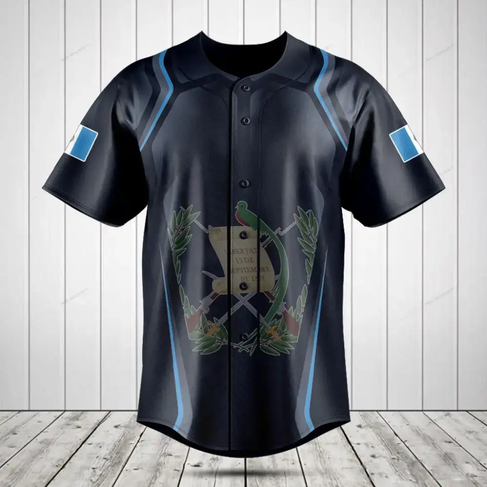 Stylish Black Baseball Jersey With Unique Symbolic Design - Perfect For Sports & Casual Wear Image