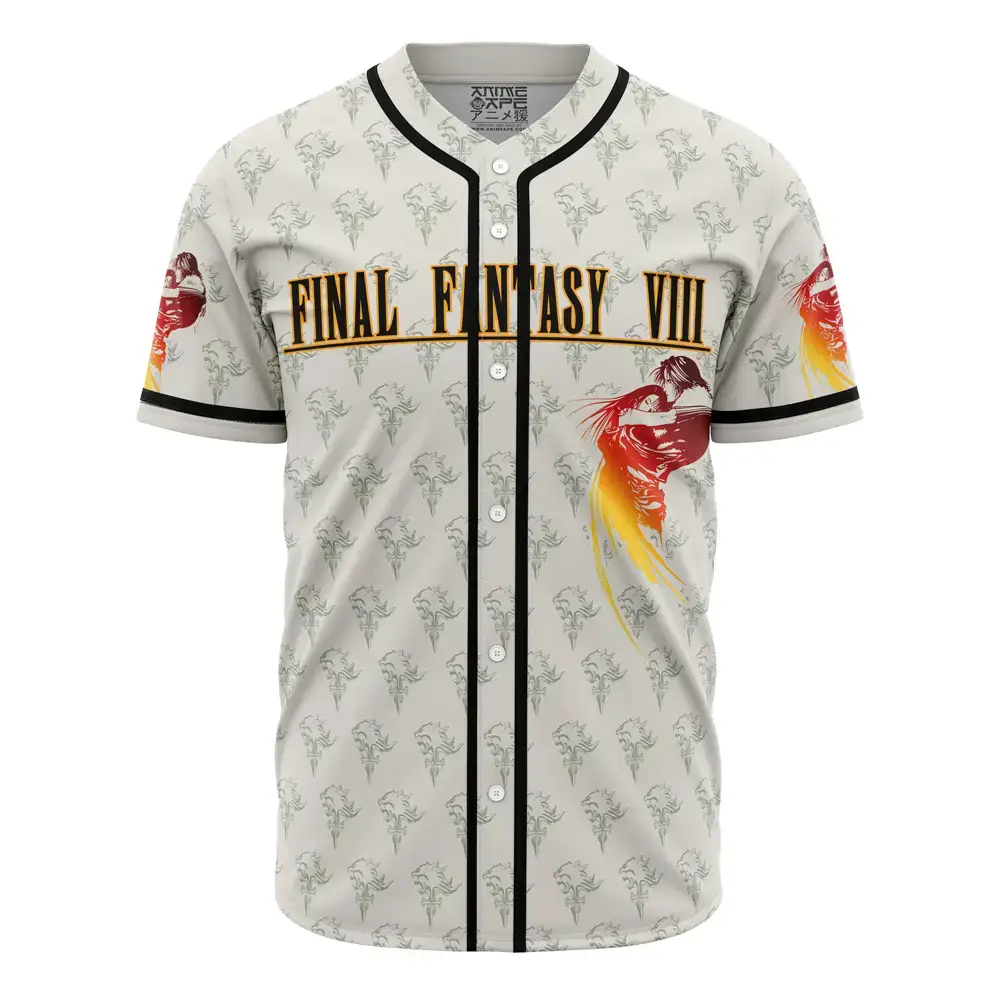 Stylish Final Fantasy Viii Baseball Jersey - Unique Gamer Apparel For Fans Image