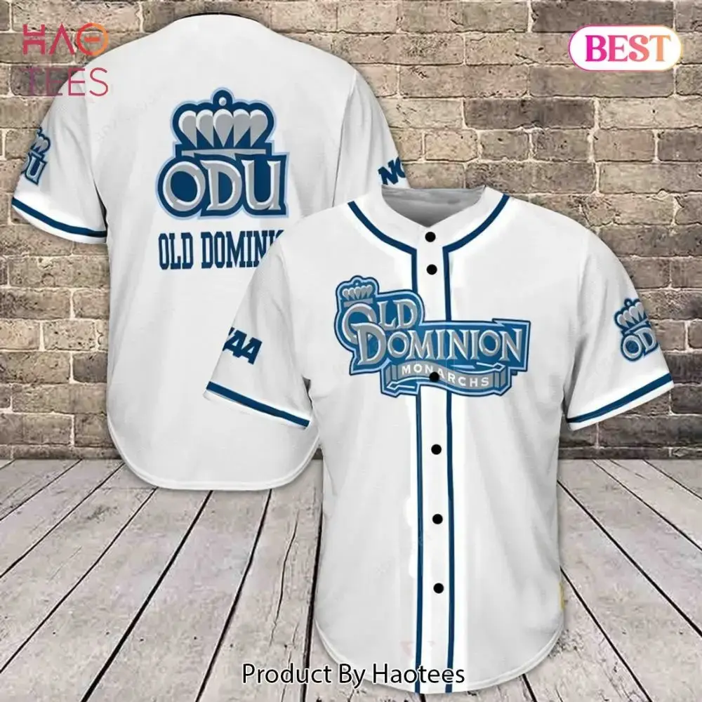 Stylish Old Dominion Monarchs Baseball Jersey - Perfect For Fans & Alumni Image