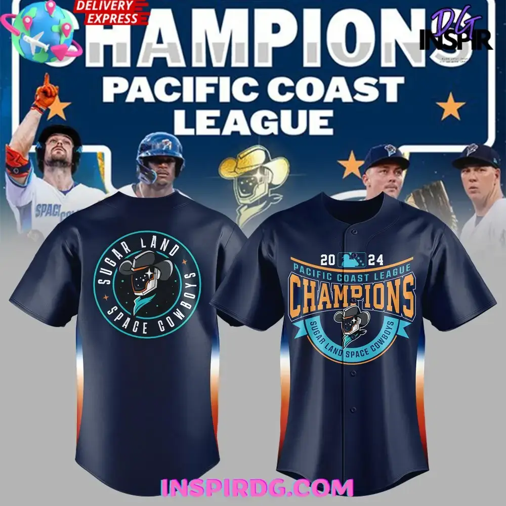 Sugar Land Space Cowboys Pacific Coast League 2024 Baseball Jersey Image