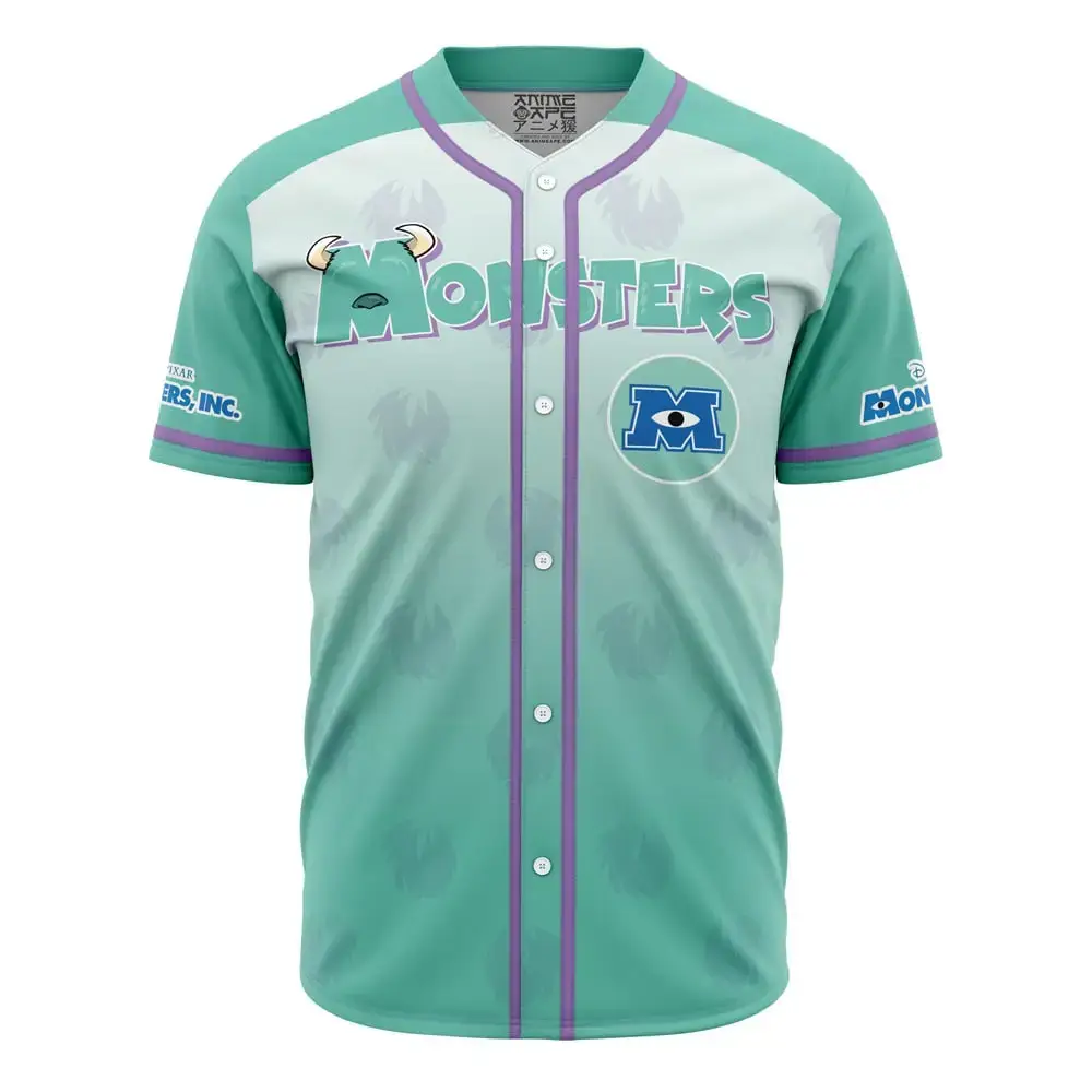 Sully Monsters Inc. V1 Baseball Jersey Image