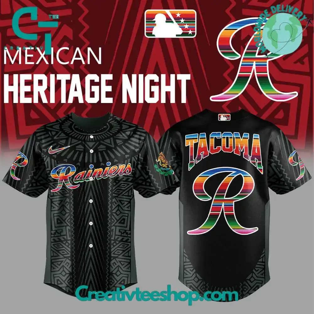 Tacoma Rainiers Mexican Heritage Night Special Baseball Jersey Image