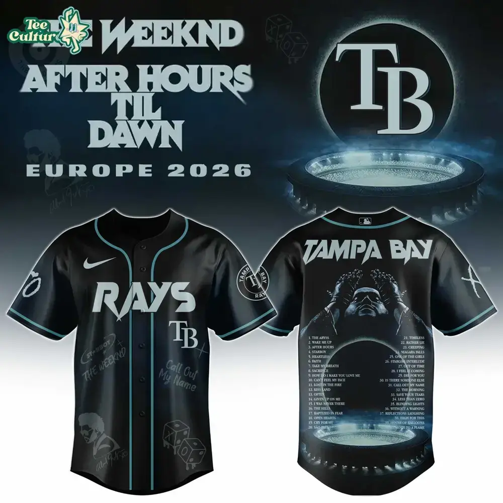 Tampa Bay Rays 2026 Weekend Special Edition Limited Jersey Image