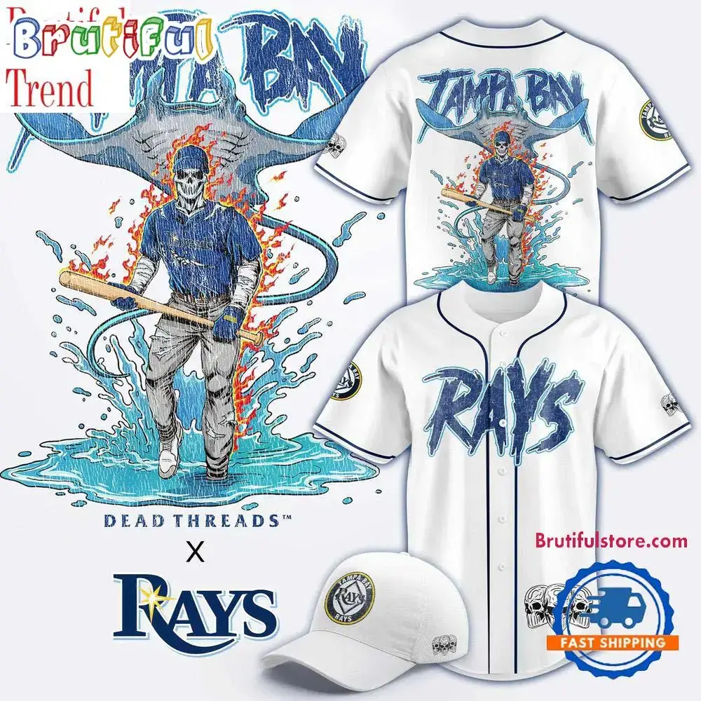 Tampa Bay Rays Dead Threads Night 2025 Baseball Jersey Image