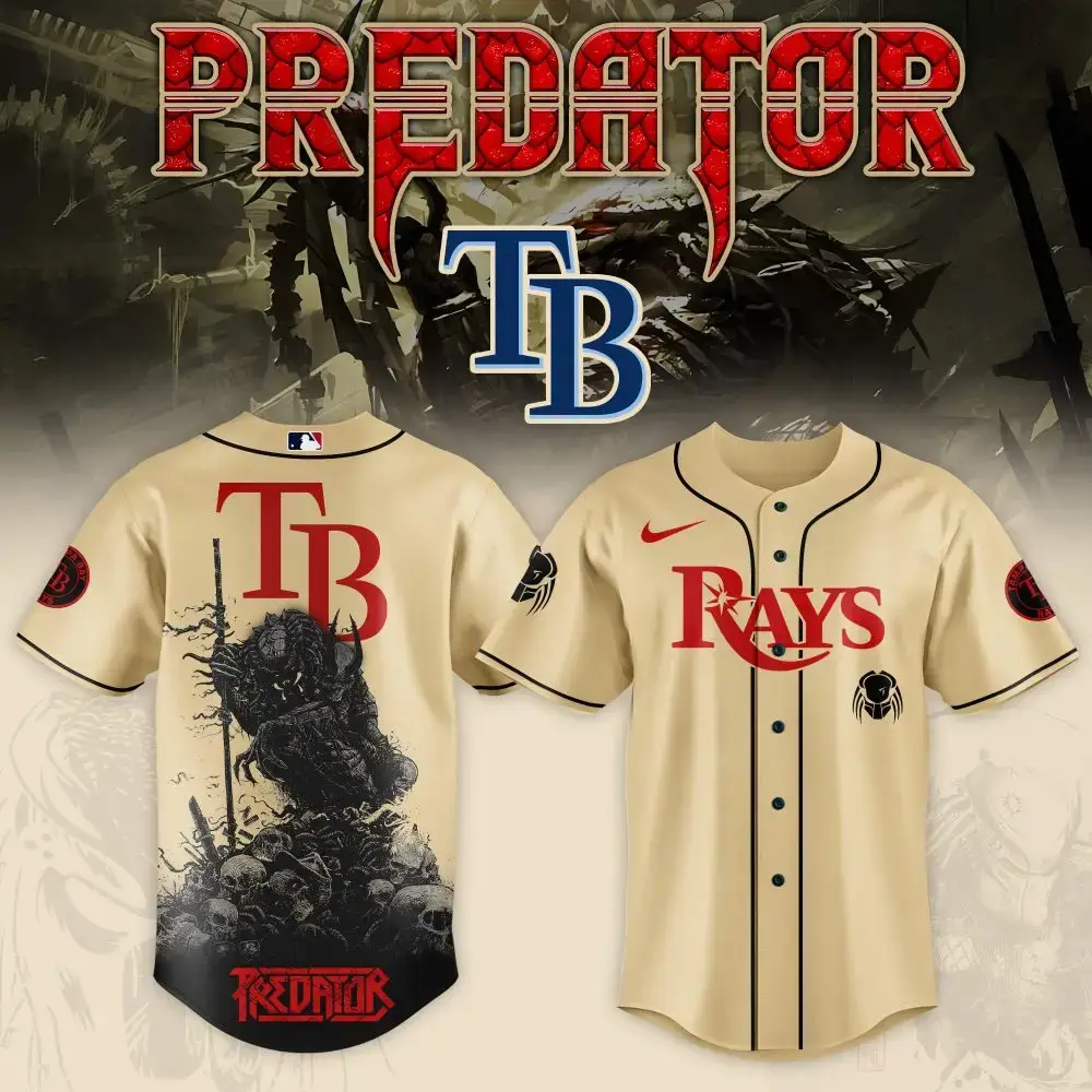 Tampa Bay Rays Mlb X Predator Custom Baseball Jersey Image