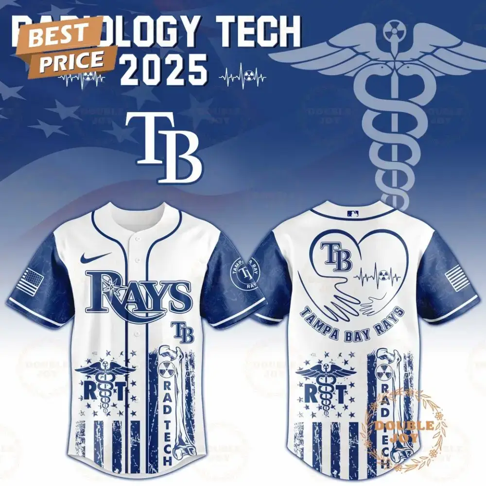 Tampa Bay Rays Radiology Tech Night 2025 Limited Edition Baseball Jersey Image