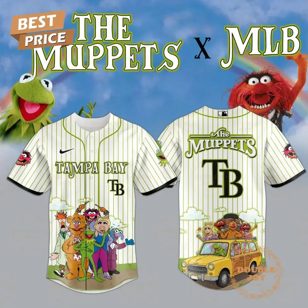 Tampa Bay Rays The Muppets 2025 Limited Edition Baseball Jersey Image