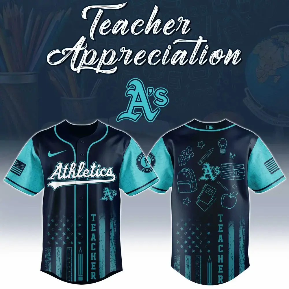 Teacher Appreciation Jersey – Custom Athletic Design For Educators – Perfect Gift! Image