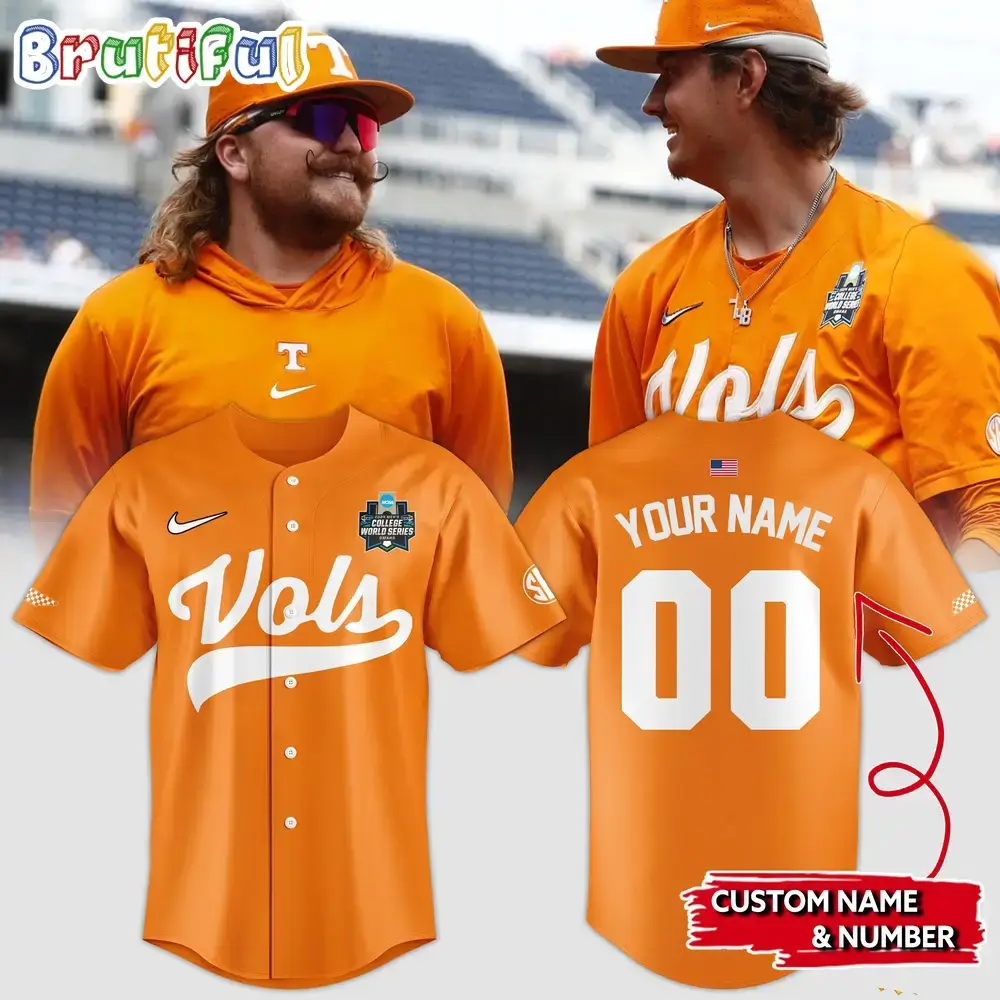 Tennessee Volunteers Champion 2024 Ncaa Division I Baseball Jersey Shirt Image