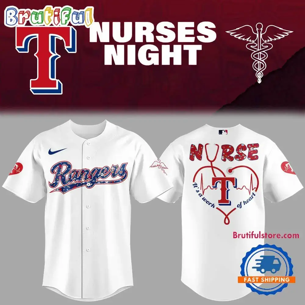 Texas Rangers Nurses Night Jersey Shirt Image