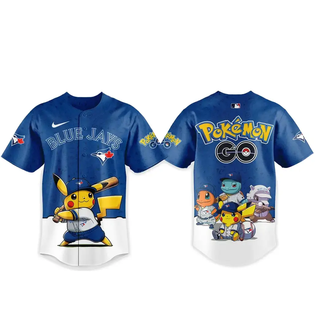 Texas Rangers Pokemon Go Night 2026 Game Baseball Jersey Image