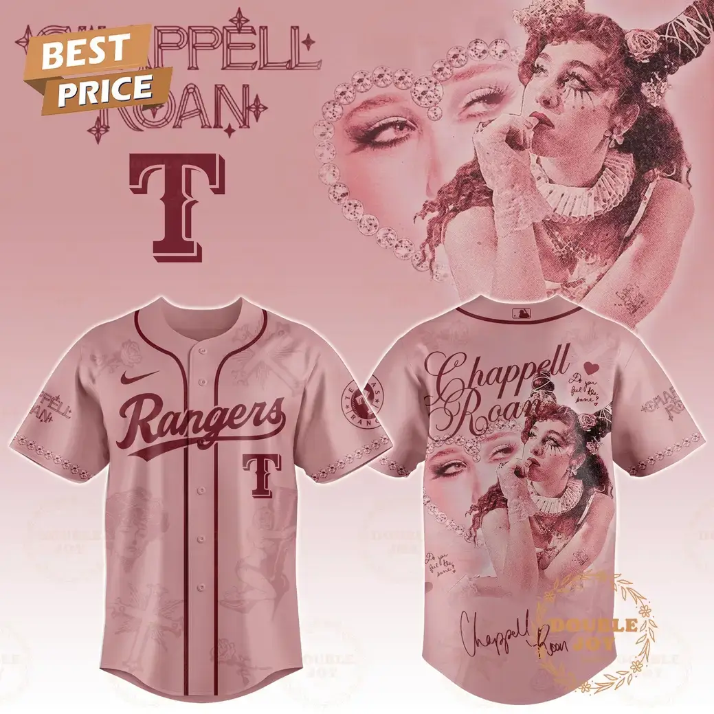 Texas Rangers x Chappell Roan Song Picture You 2025 Baseball Jersey Image