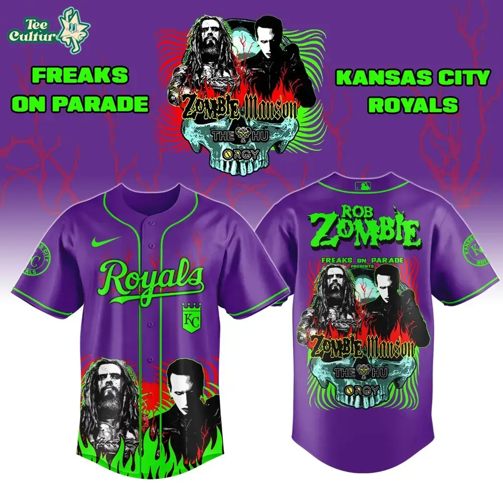 Texas Rangers x Freaks On Parade Tour 2026 Colab Jersey Limited Edition Image