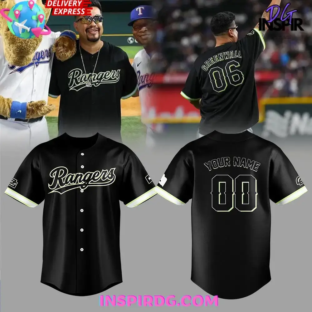 Texas Rangers X Optic Gaming 2025 Baseball Jersey Image