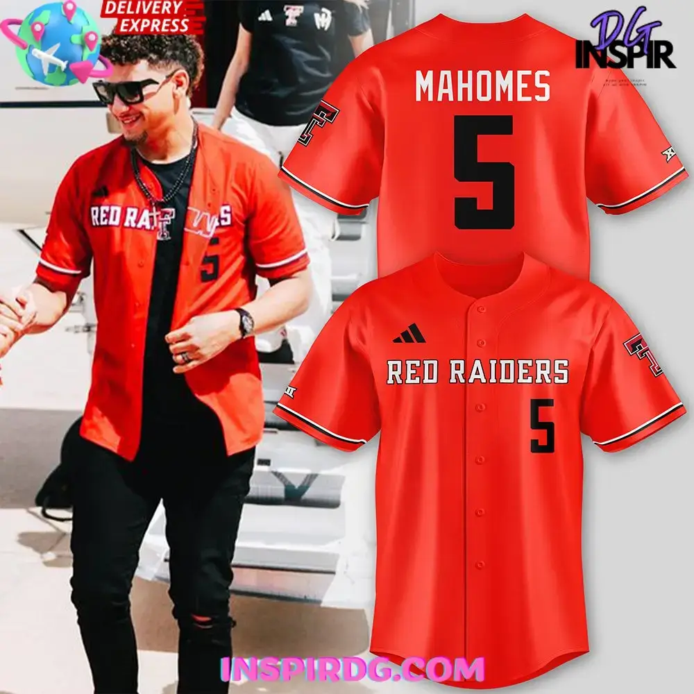 Texas Tech Red Raiders 2024 Baseball Jersey Image