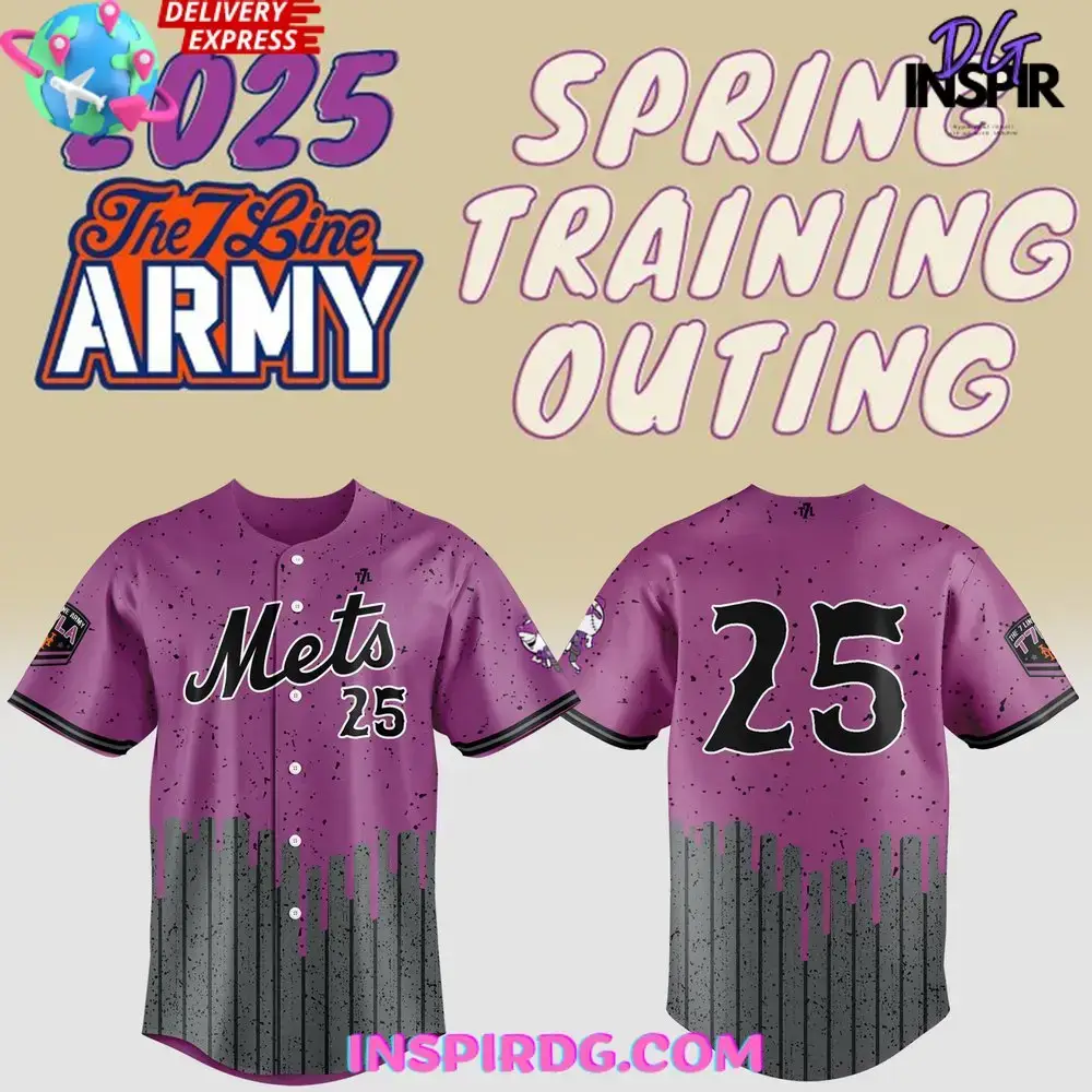 The 7 Line Army New York Mets Jersey Image