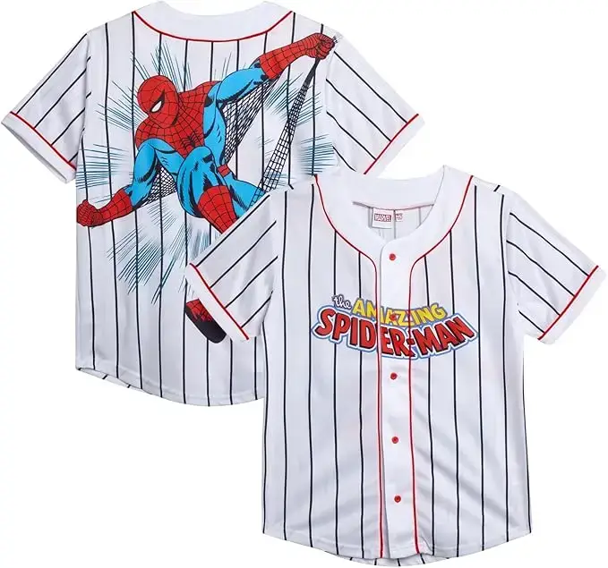 The Amazing Spider-Man Baseball Jersey Image