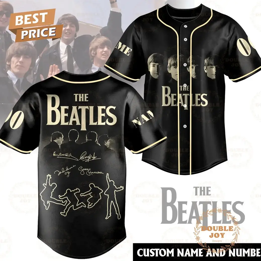 The Beatles 2025 Custom Name New Limited Edition Baseball Jersey Image