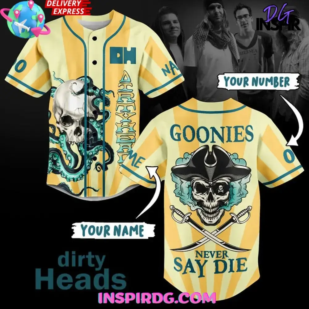 The Dirty Heads Pirates Baseball Jersey Image