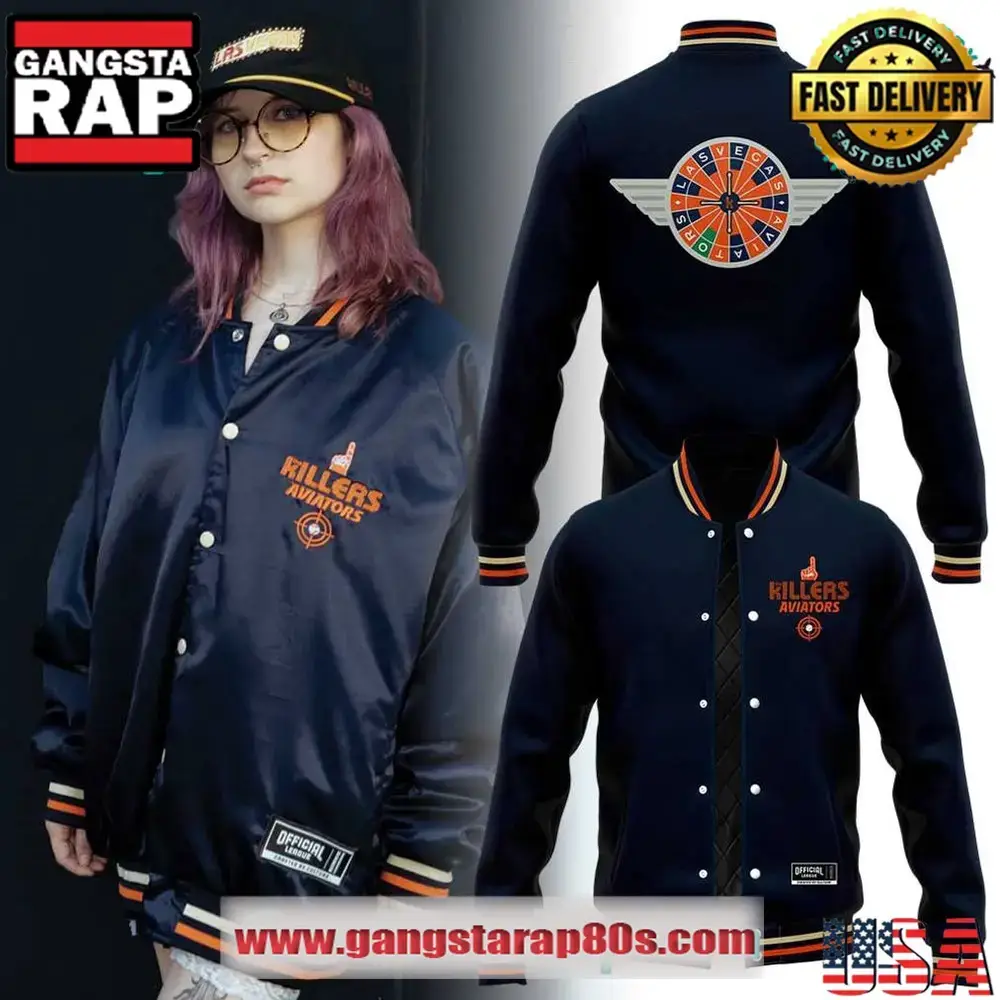 The Killers x Las Vegas Aviators Special Edition Baseball Jacket Image