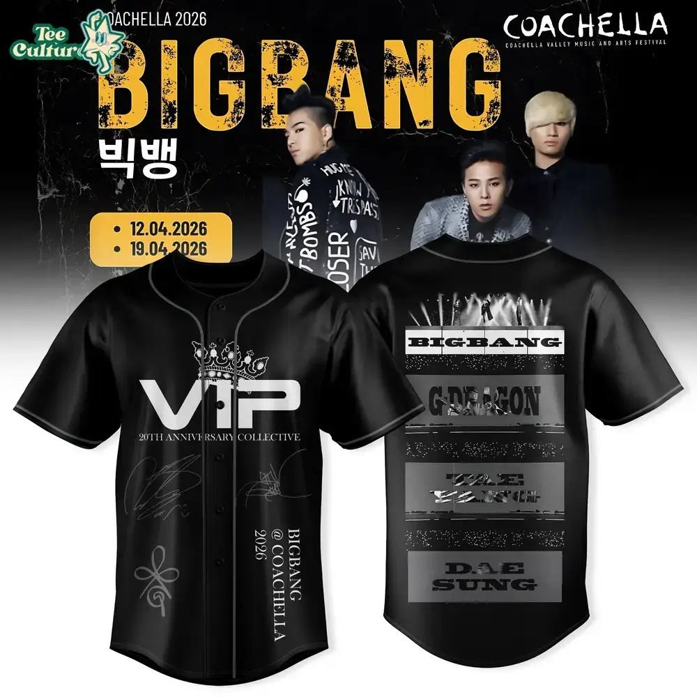 The Kings BIGBANG Return Coachella 2026 Limited Jersey Image