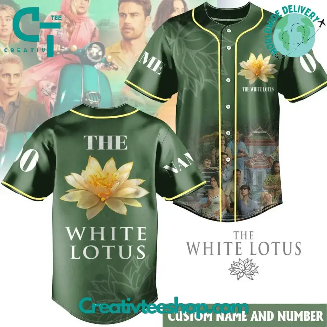 The White Lotus Special Baseball Jersey Image
