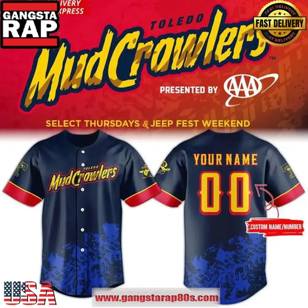 Toledo Mud Crawler 2025 Limited Custom Baseball Jersey Image