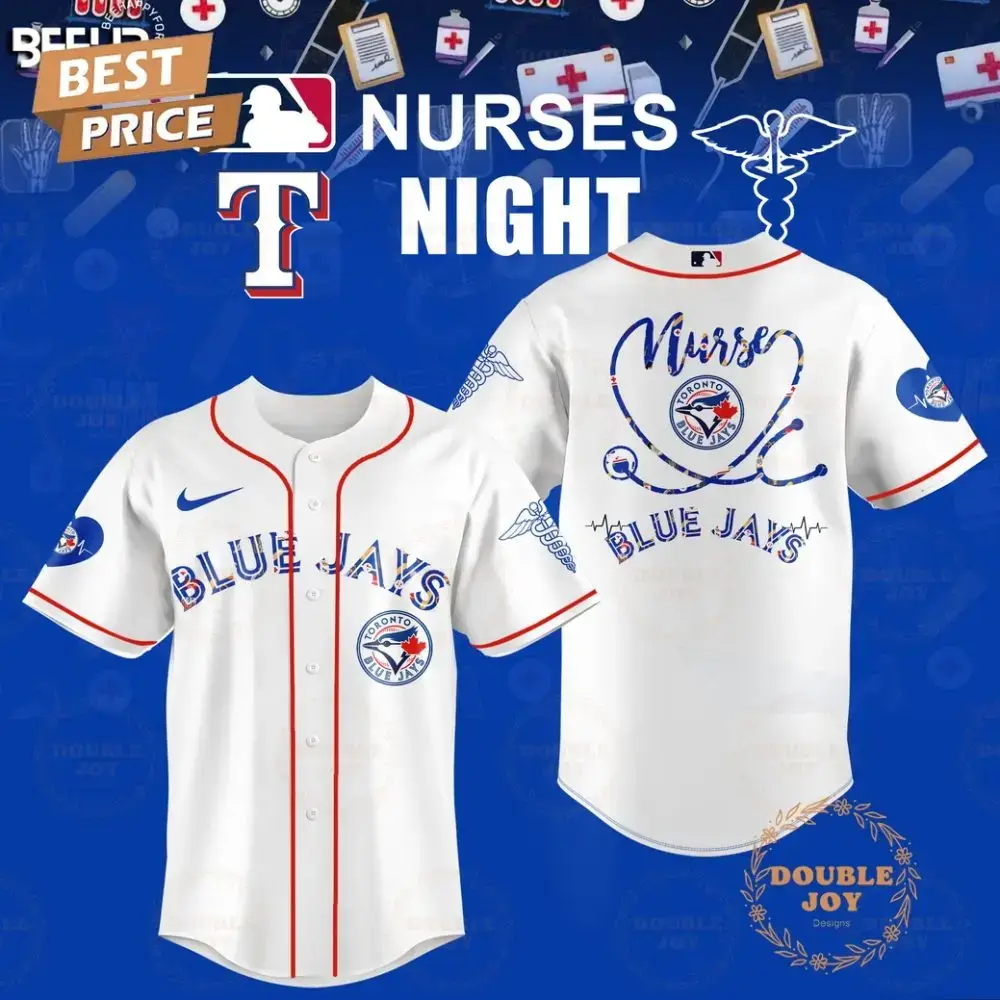 Toronto Blue Jays 2025 Nurses Night Special Edition Baseball Jersey Image