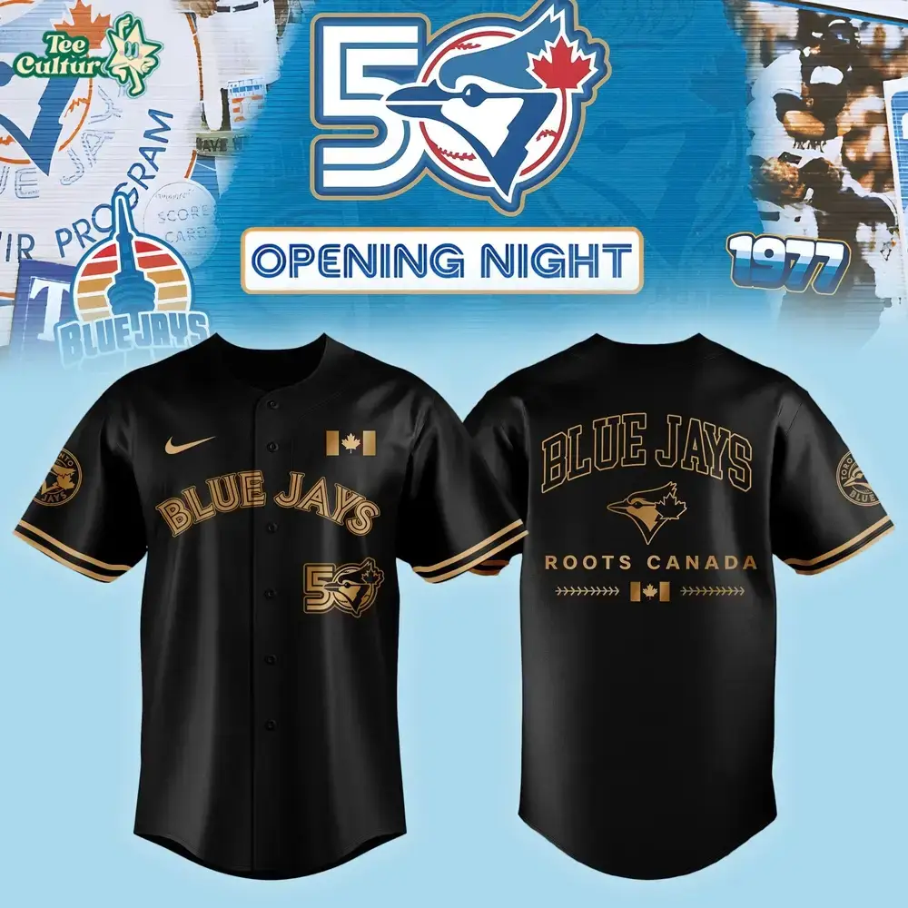 Toronto Blue Jays 50th Season Limited Edition Jersey Image