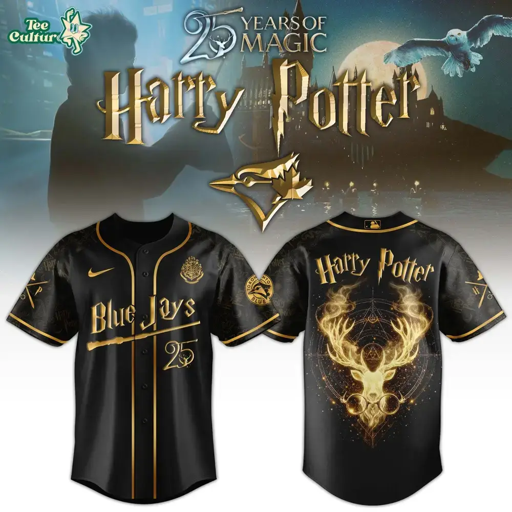 Toronto Blue Jays Harry Potter 25 Years Of Magic Game Night 2026 Limited Edition Jersey Image