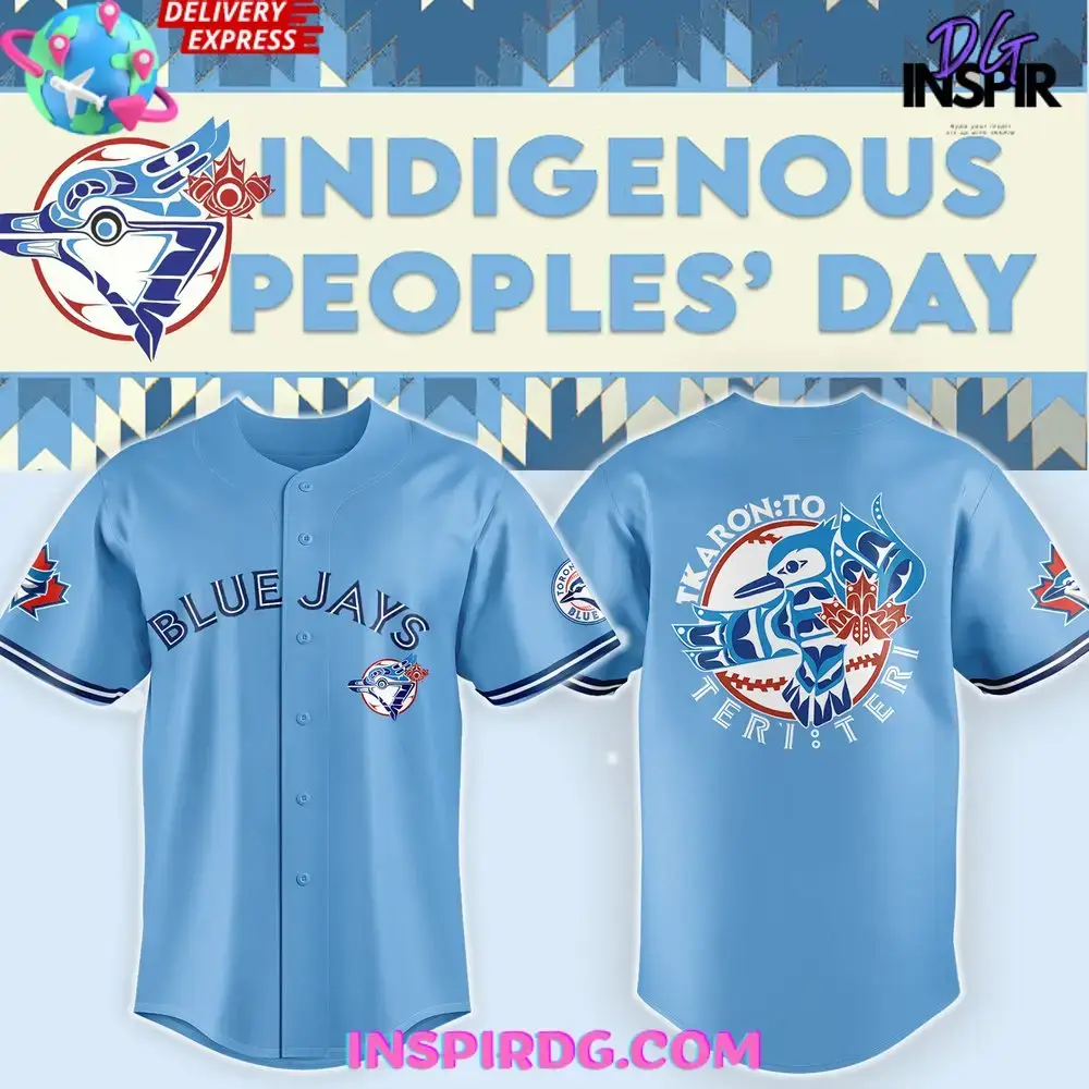 Toronto Blue Jays Indigenous Peoples Day 2024 Special Baseball Jersey Image