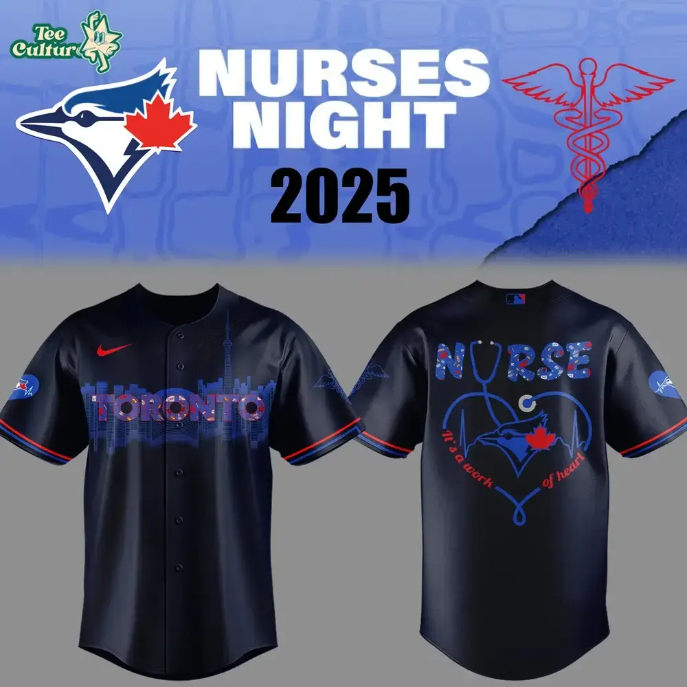 Toronto Blue Jays MLB 2026 Nurses Appreciation Night Jersey Image