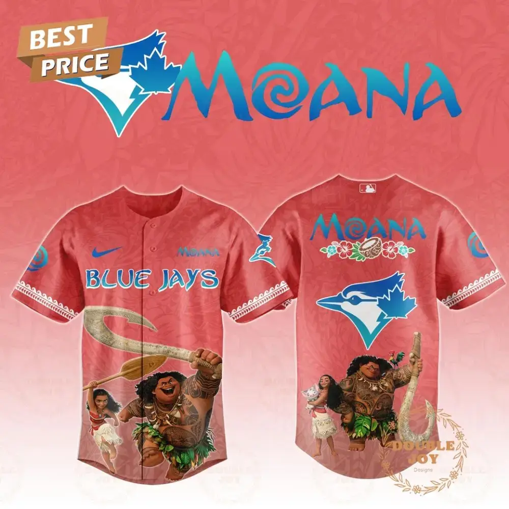 Toronto Blue Jays Moana 2025 Limited Edition Baseball Jersey Image