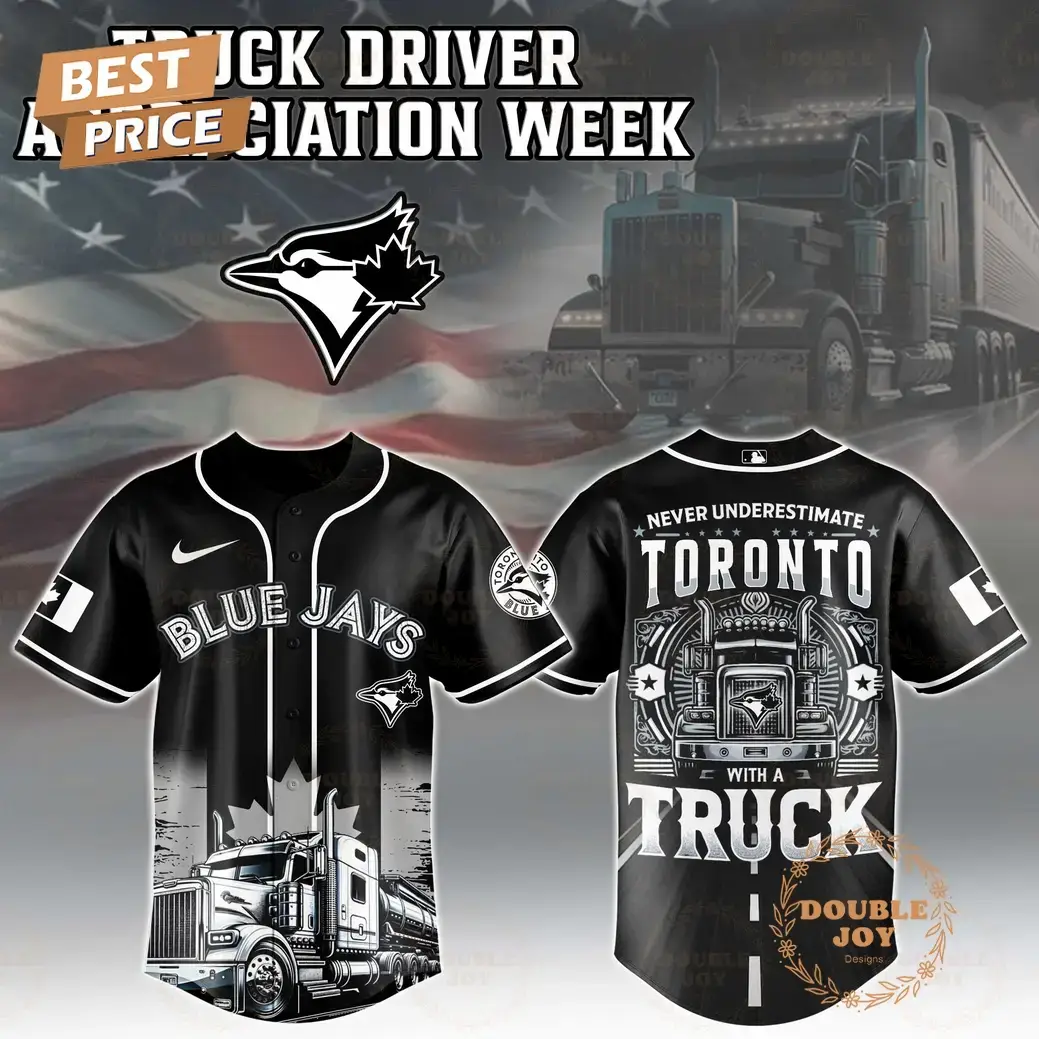 Toronto Blue Jays Truck Driver Appreciation Week 2025 Limited Edition Baseball Jersey Image