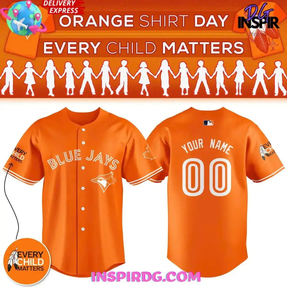 Toronto Blue Jays Truth And Reconciliation 2024 Custom Baseball Jersey Image