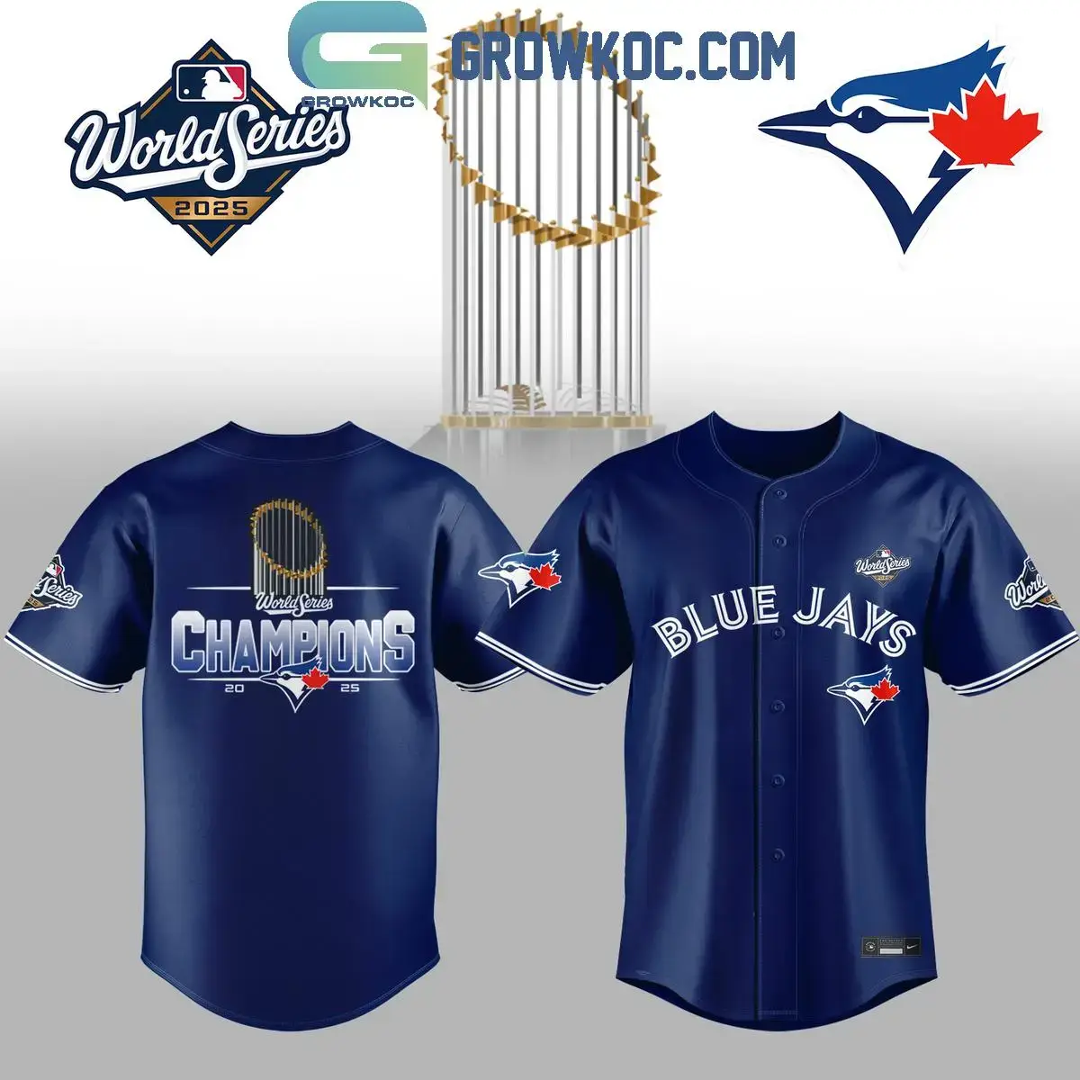 Toronto Blue Jays World Series 2025 Champions Jersey Image