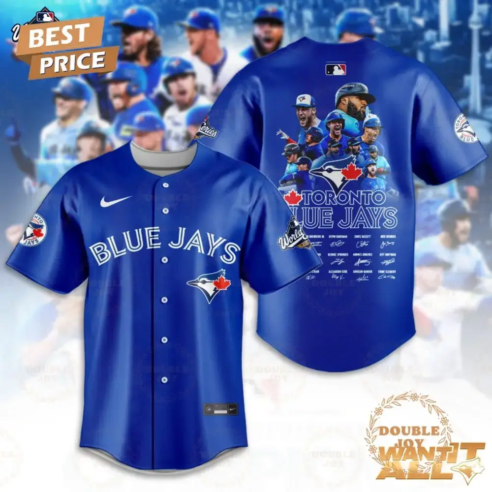 Toronto Blue Jays World Series 2025 Want It All Baseball Jersey Image