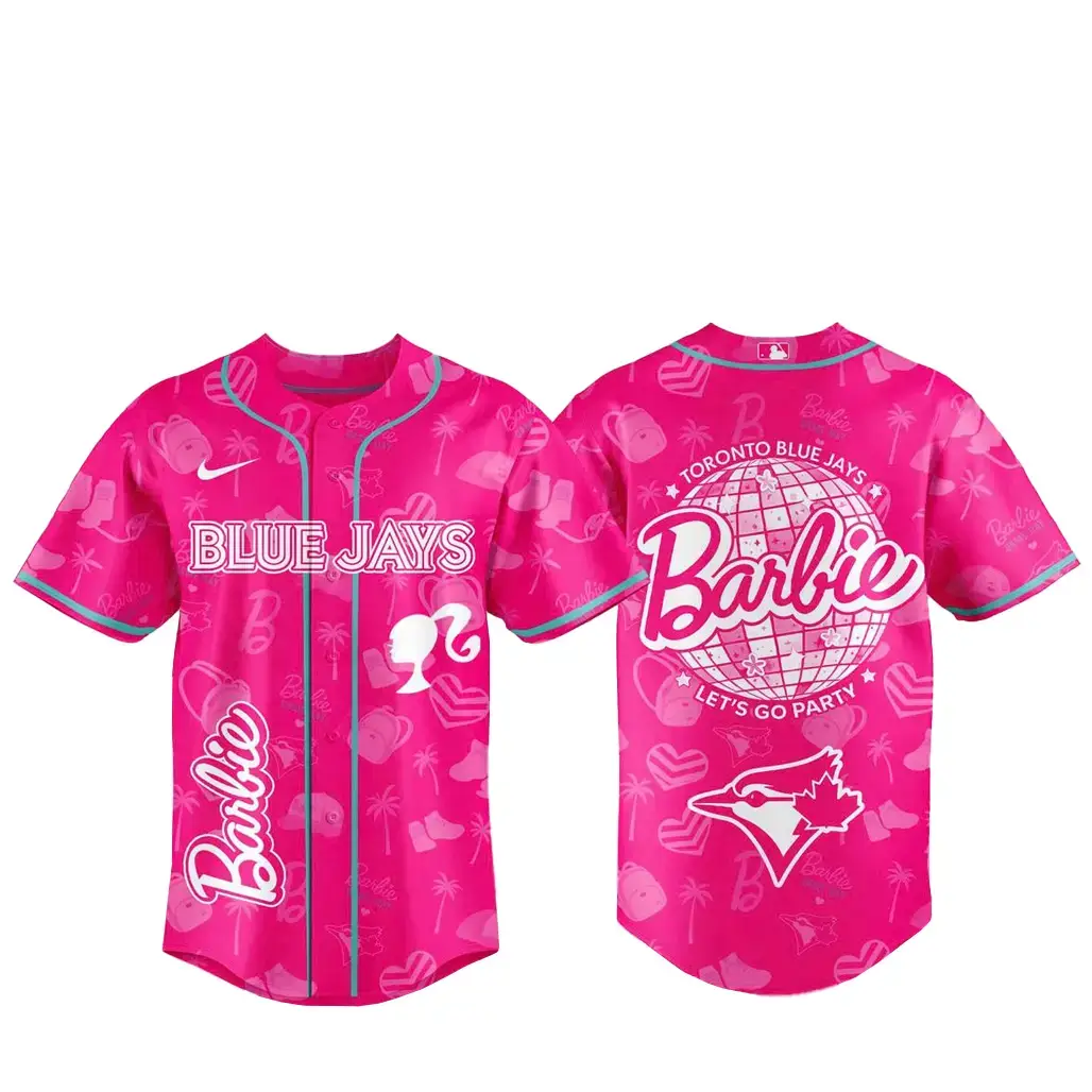 Toronto Blue Jays x Barbie Night 2026 Baseball Jersey Image