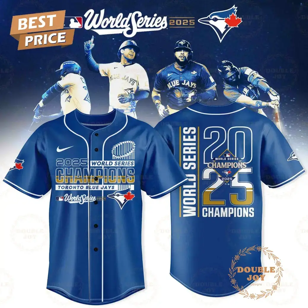 Toronto Blue Jays x Champions Team World Series 2025 Baseball Jersey Image