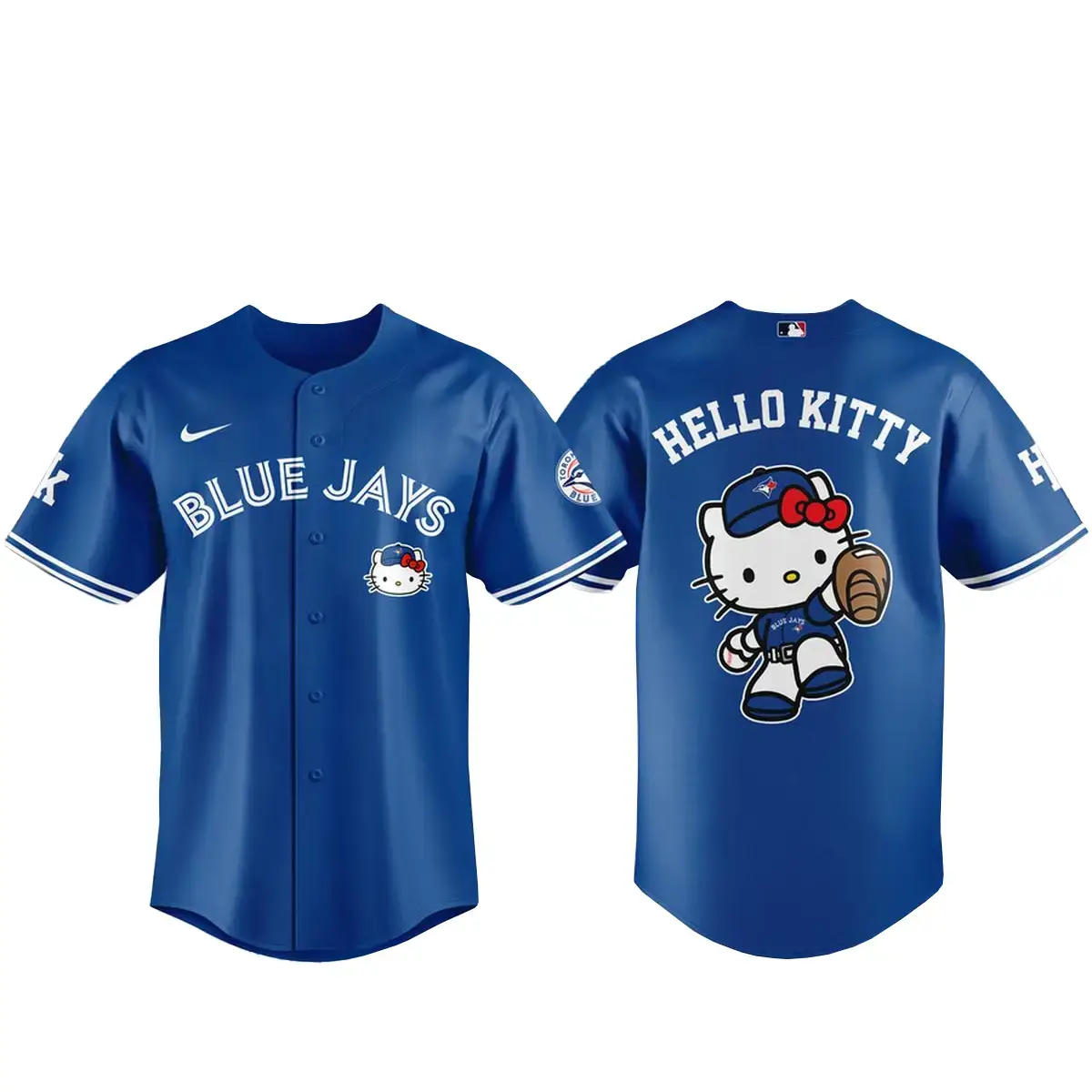 Toronto Blue Jays x Hello Kitty Night 2026 Baseball Jersey Image