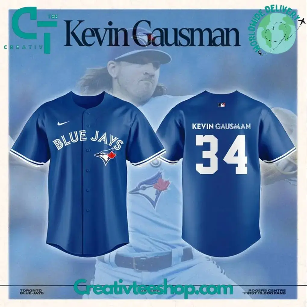 Toronto Blue Jays X Kevin Gausman Special Baseball Jersey Image