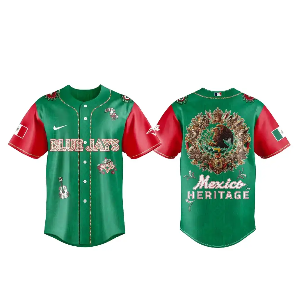 Toronto Blue Jays x Mexican Heritage Night Baseball Jersey Image