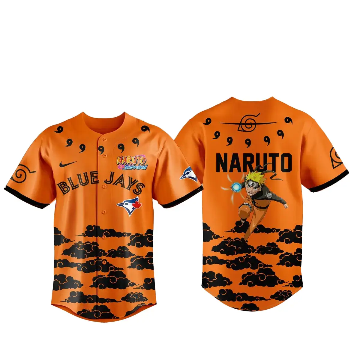 Toronto Blue Jays x Naruto Night 2026 Baseball Jersey Image