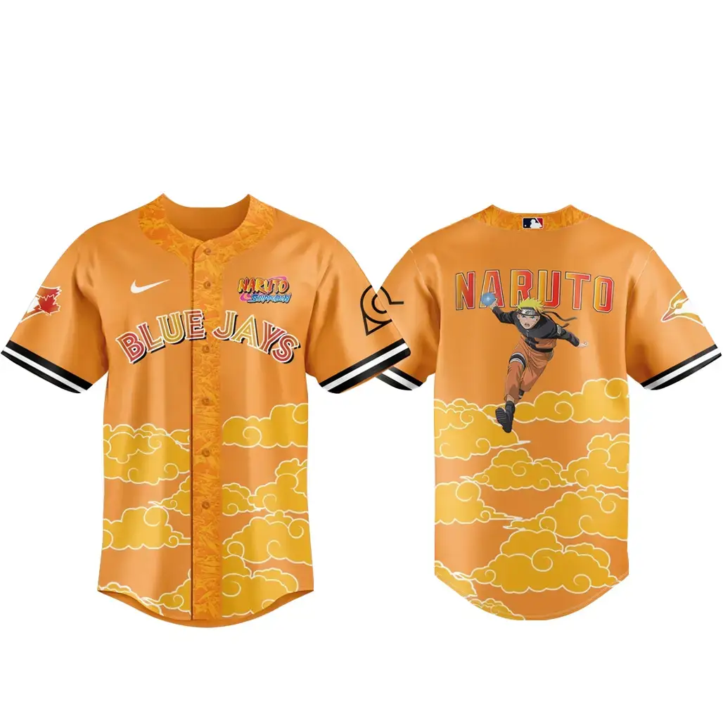 Toronto Blue Jays x Naruto Night 2026 Baseball Jersey Version 2 Image