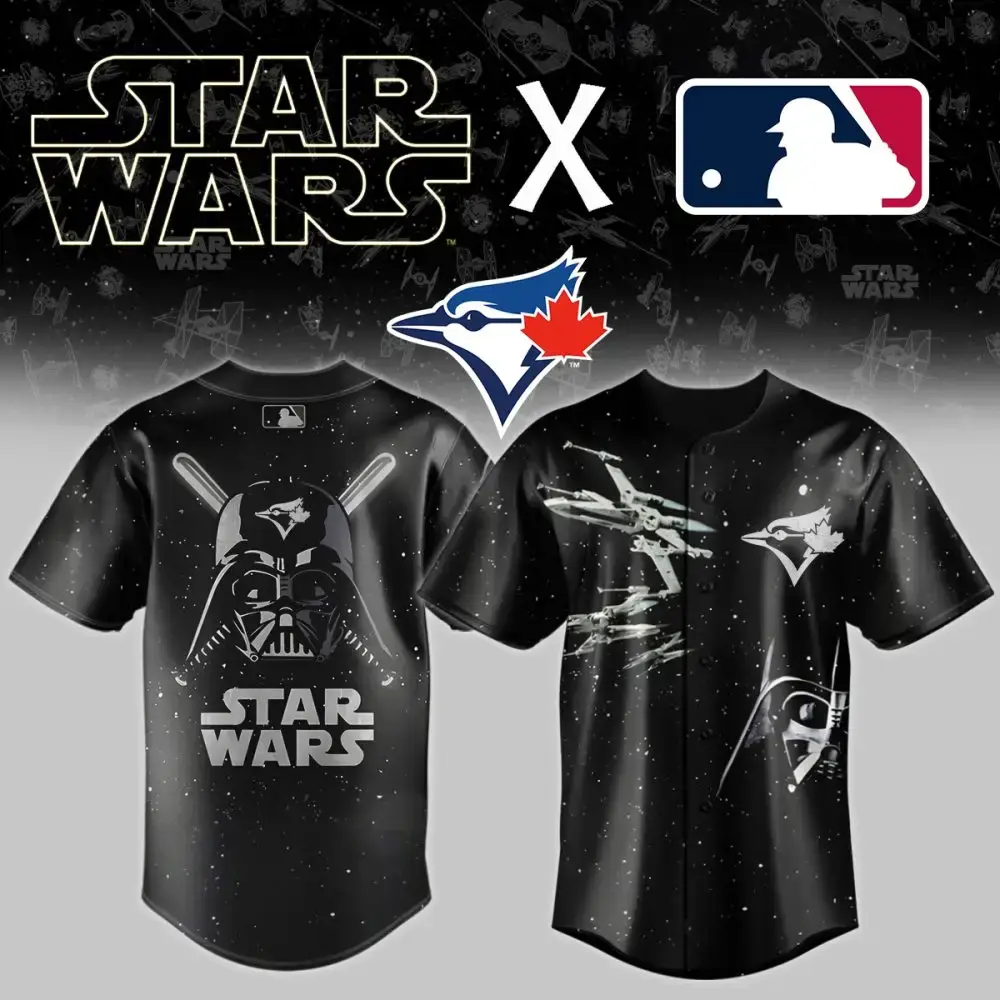 Toronto Blue Jays X Star Wars Custom Baseball Jersey Image