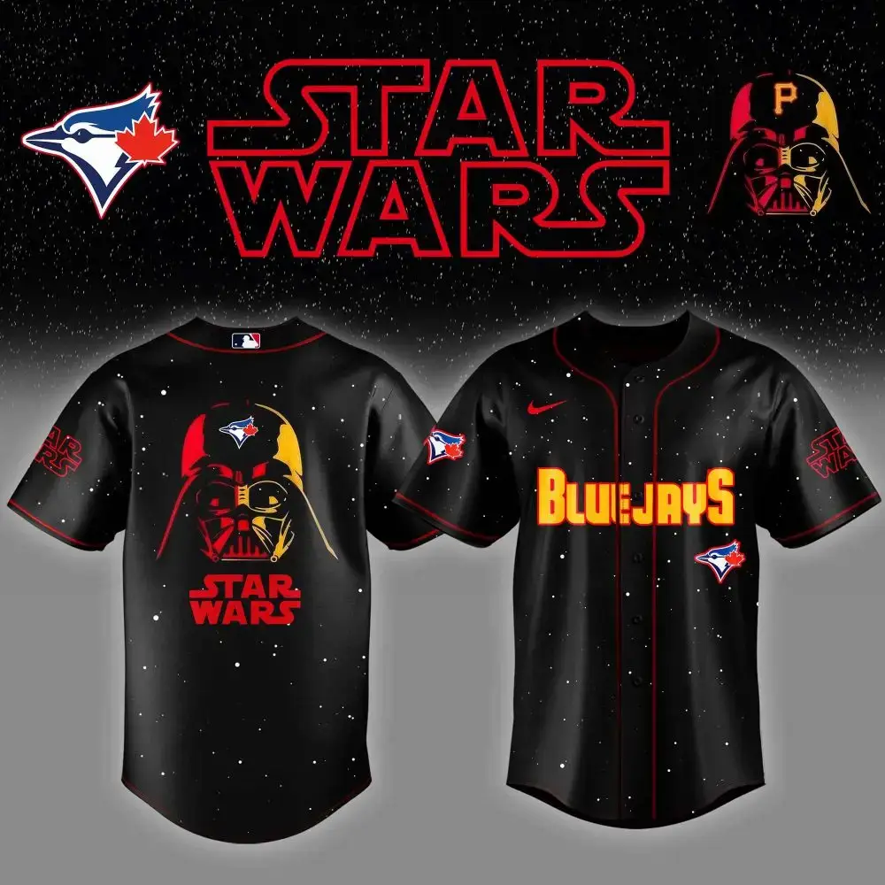 Toronto Blue Jays X Star Wars Night Custom Baseball Jersey Image